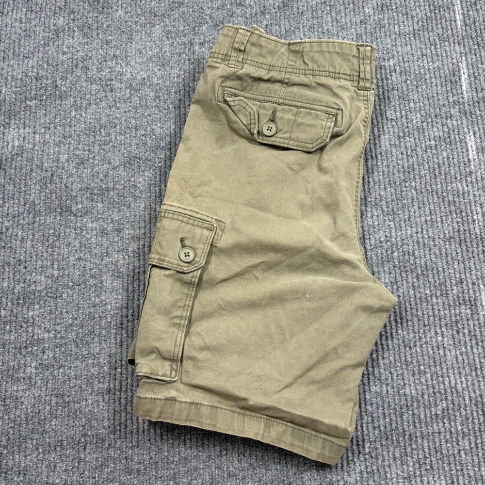 Sonoma Goods For Life Shorts Mens 34 The Everyday Green Cargo Cotton Casual
